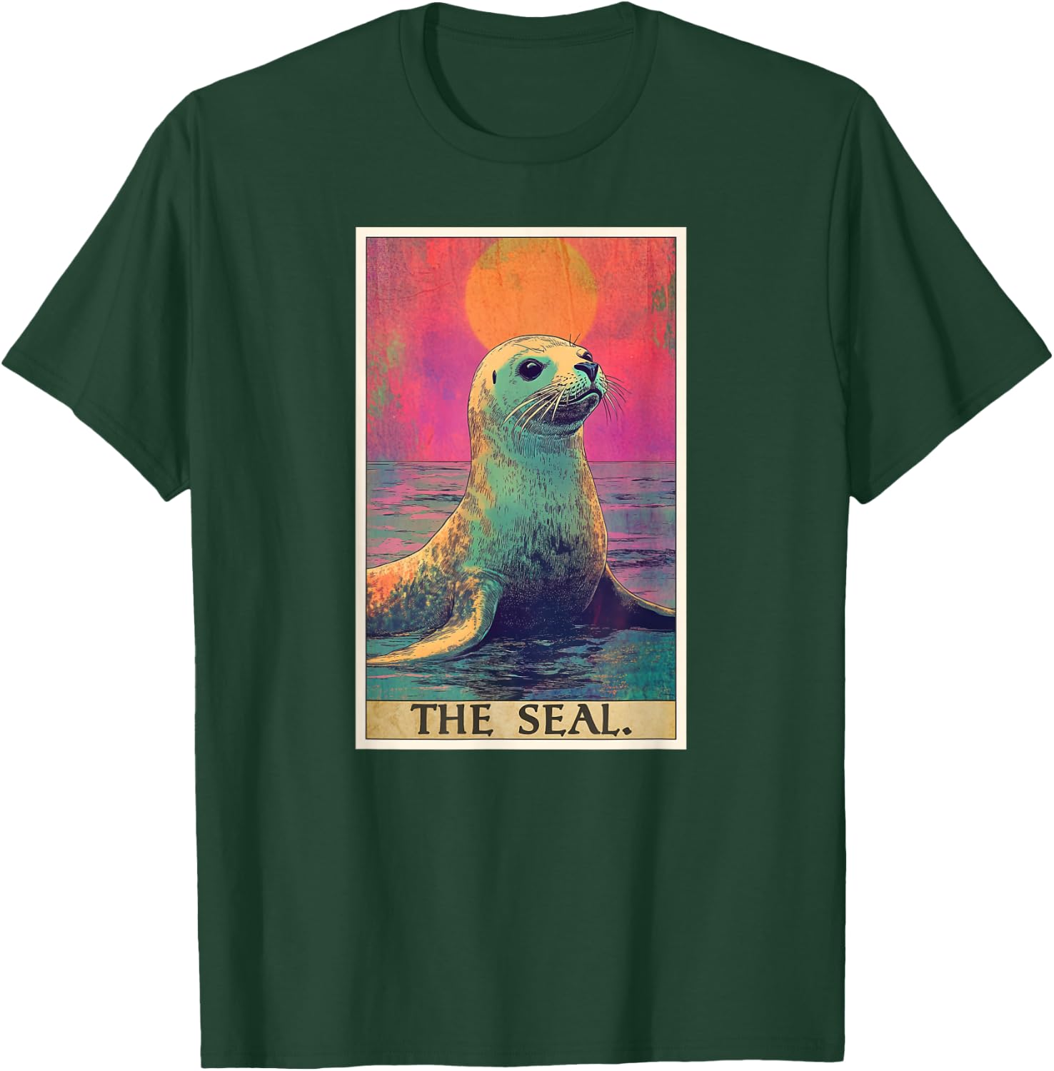 Seal Tarot Card Seals Seal T-Shirt - T-Shirt | Forest