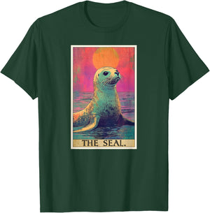 Seal Tarot Card Seals Seal T-Shirt - T-Shirt | Forest