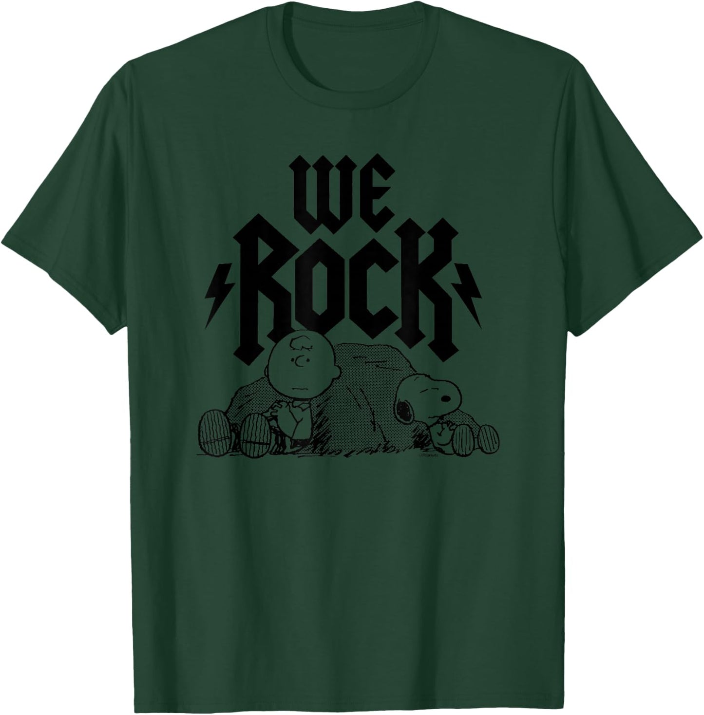 Peanuts - Wir rocken Charlie Brown und Snoopy T-Shirt - T-Shirt | Forest