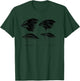 Darwin's Finches Evolution Atheist Illustration T-Shirt - T-Shirt | Forest