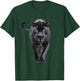 Black Panther Walking for Lovers Animal Leopard & Jaguar T-Shirt - T-Shirt | Forest