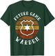 Future Game Warden Shirt Retro Funny Game Warden T-Shirt - T-Shirt | Forest