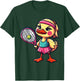 Duck Tennis Club Animals Sport Tournament Players T-Shirt - T-Shirt | Forest