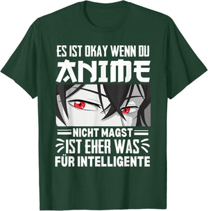 Funny Japanese Anime for Intelligent Baka Anime and Manga , black T-Shirt - T-Shirt | Forest