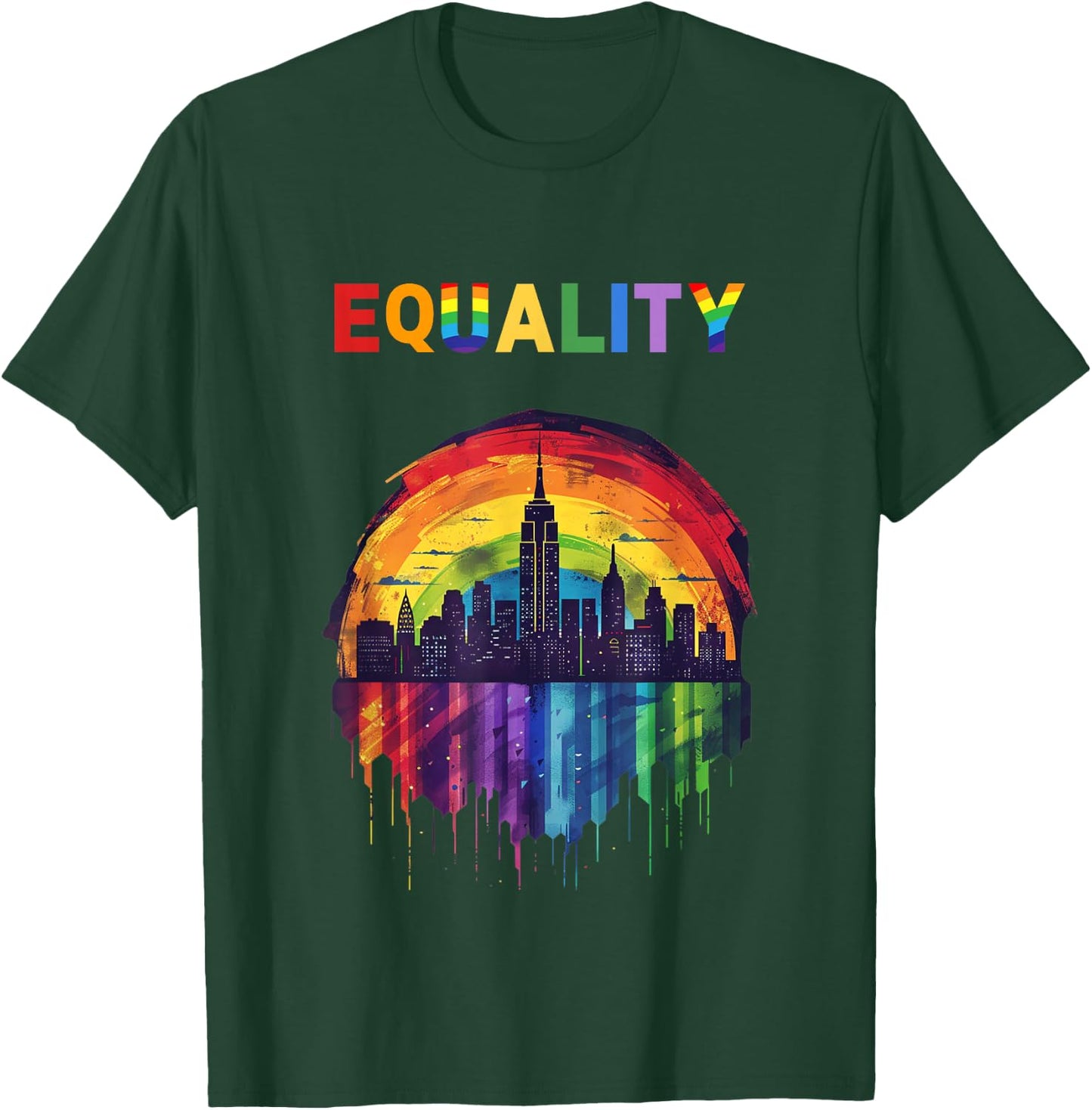 Pride, LGBTQ+ Community, Mensch Sein, freundlich T-Shirt - T-Shirt | Forest
