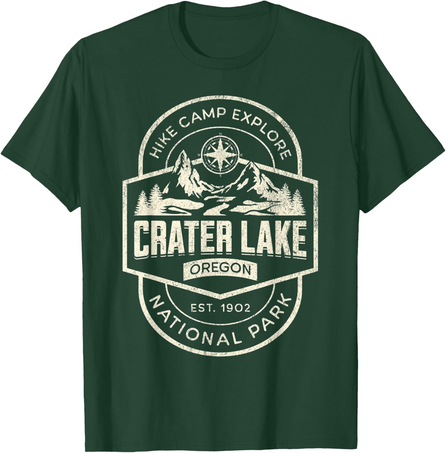 Crater Lake National Park T-Shirt - T-Shirt | Forest