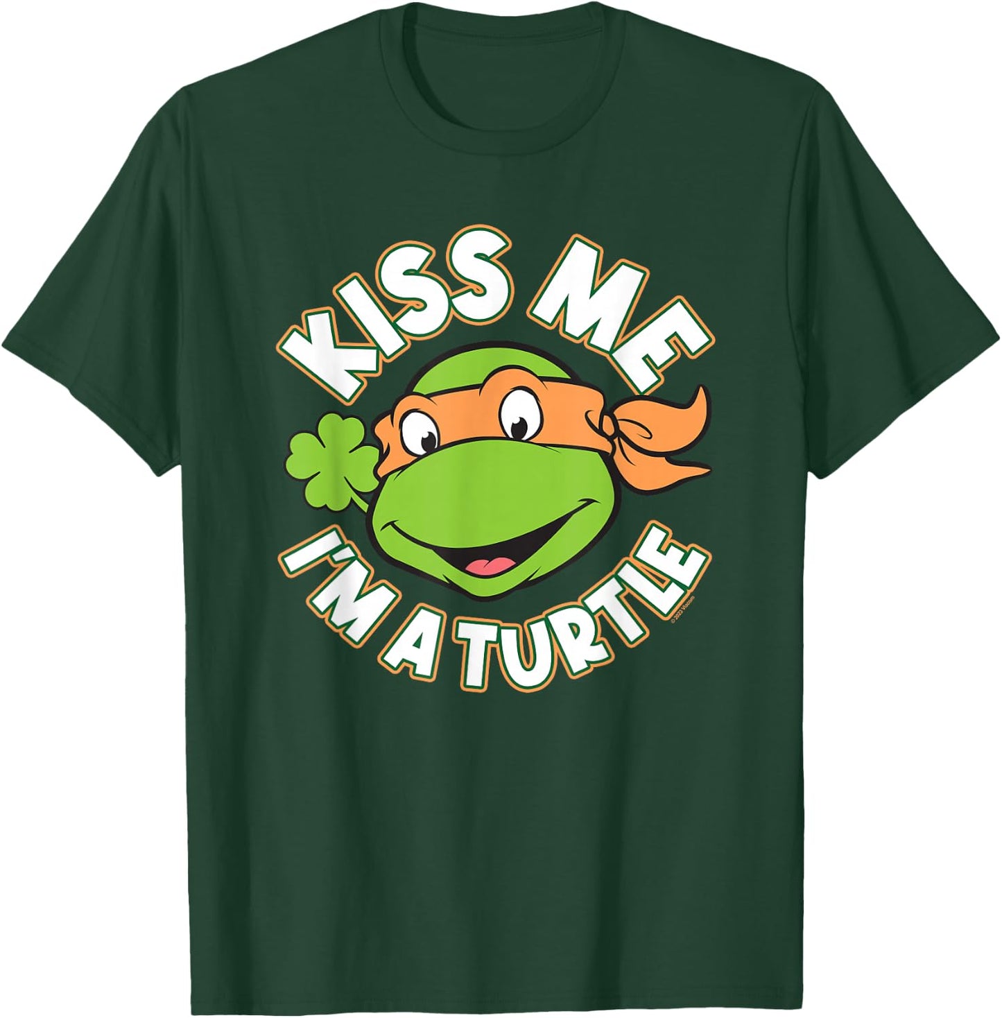 Teenage Mutant Ninja Turtles St. Patrick's Day Kiss Me T-Shirt - T-Shirt | Forest