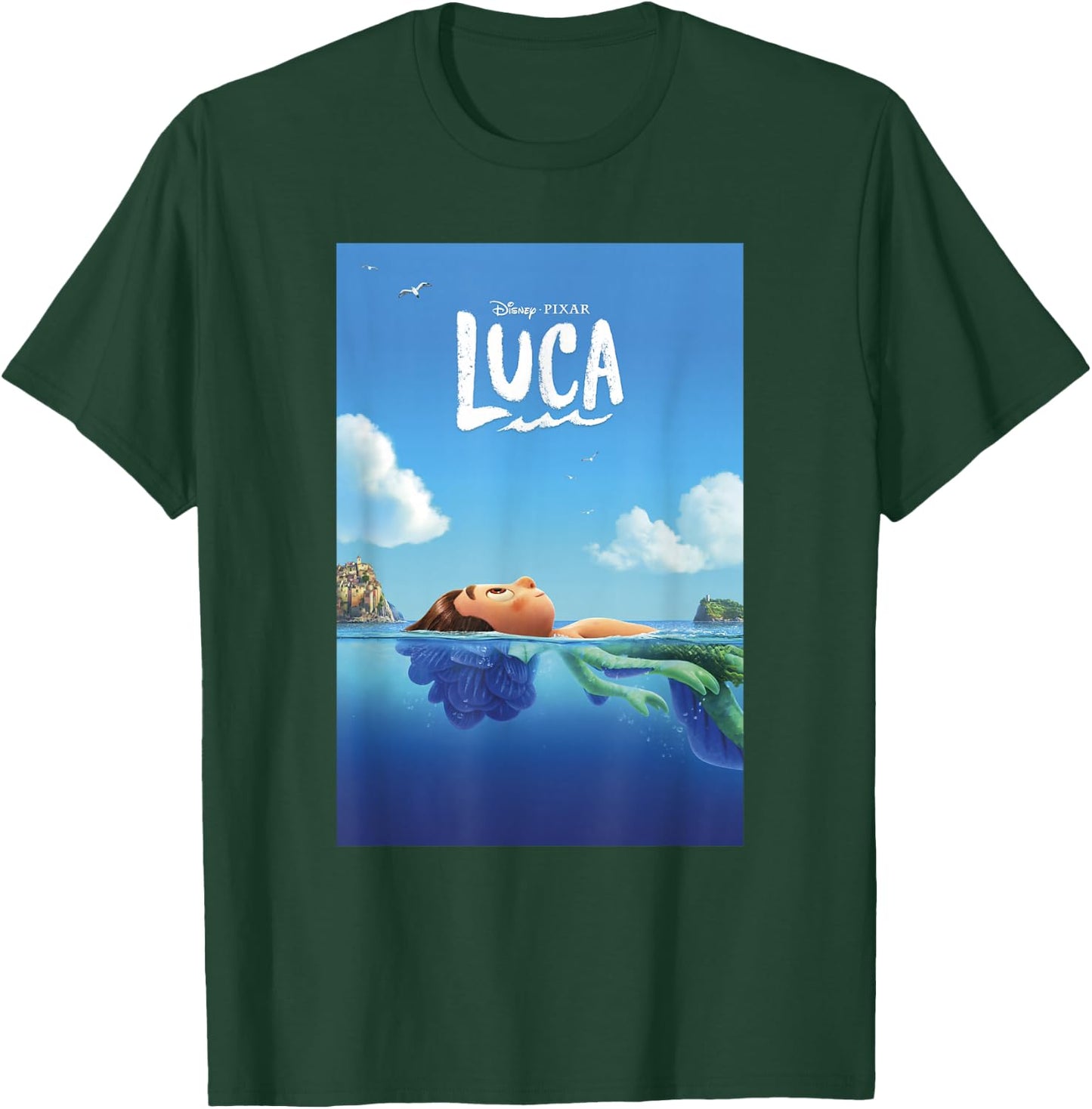 Disney Pixar Luca Poster T-Shirt - T-Shirt | Forest