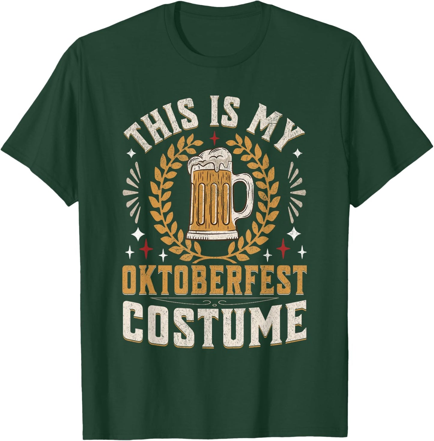 This Is My Oktoberfest Costume Deutschland German Festival T-Shirt - T-Shirt | Forest
