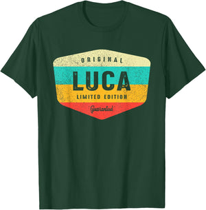 Luca Personalized Name - Luca T-Shirt - T-Shirt | Forest