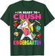 Crush Kindergarten Dabbing Unicorn Back to School Girls Gift T-Shirt - T-Shirt | Forest