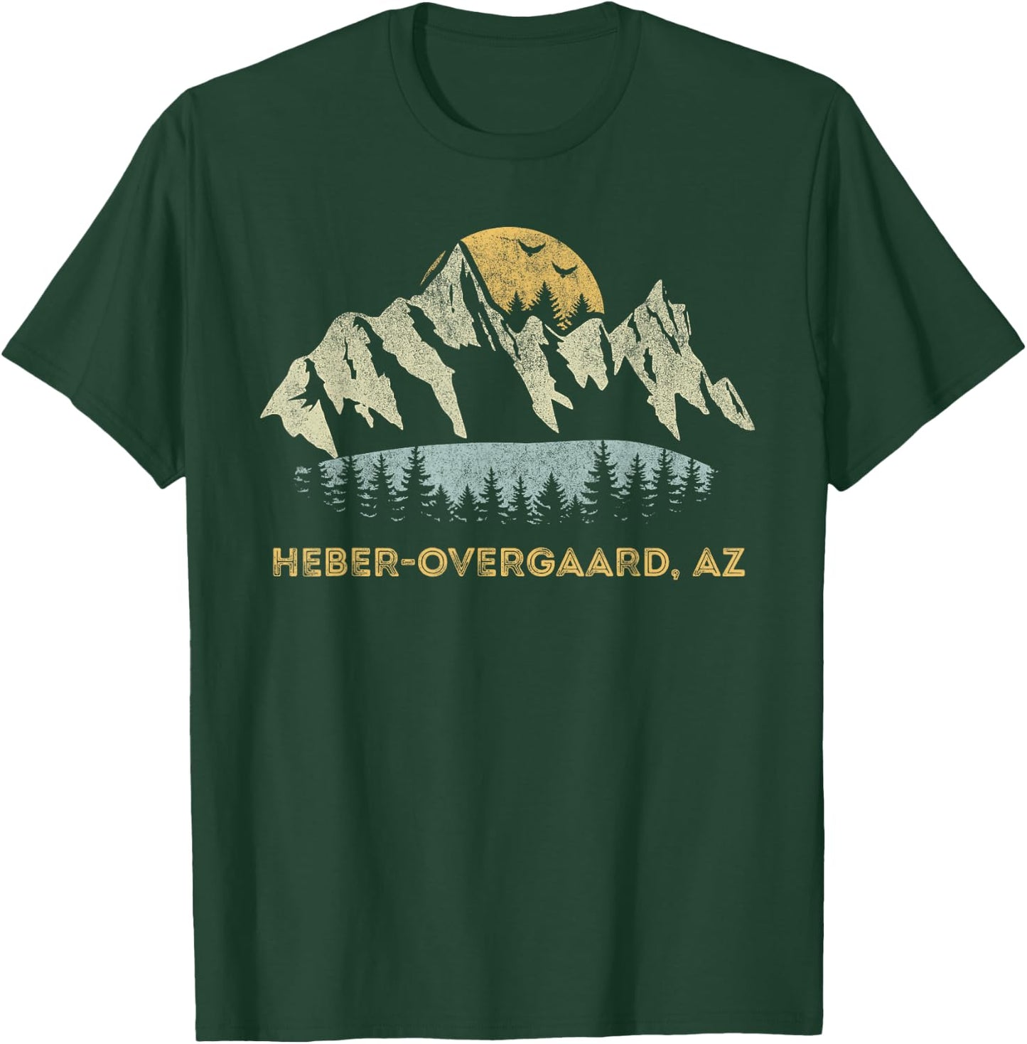 Heber-Overgaard Arizona Mountain Sunset Sunrise AZ T-Shirt - T-Shirt | Forest