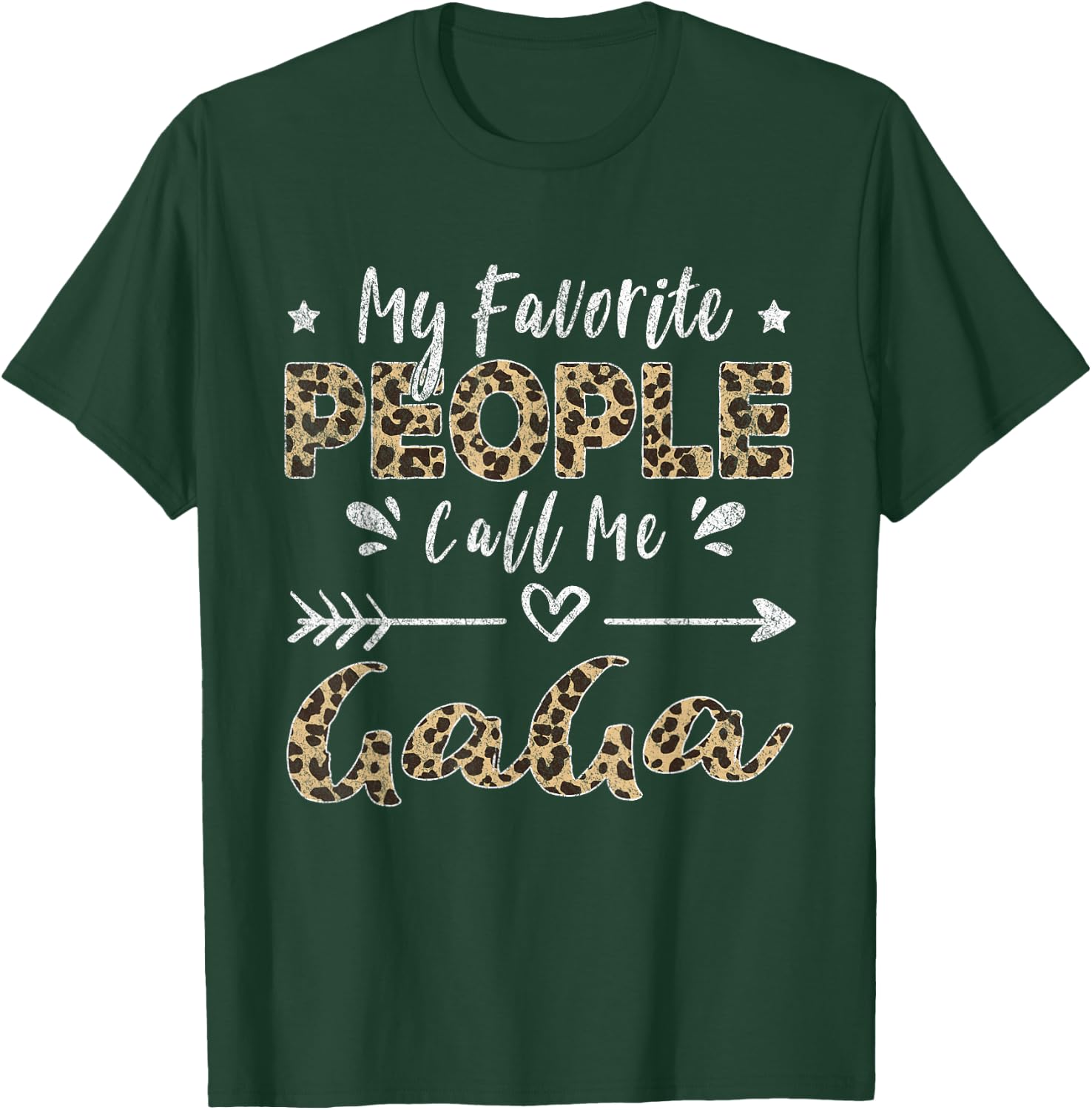 My Favorite People Call Me Gaga Leopard T-Shirt - T-Shirt | Forest