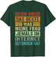 with German Text "Ich Bin Das Beste Was Meine Frau Je Im Internet Gefunde Hat", black T-Shirt - T-Shirt | Forest