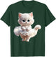 Sweet Dancing Ballerina Cat Ballet Kitty Girl For Kids T-Shirt - T-Shirt | Forest