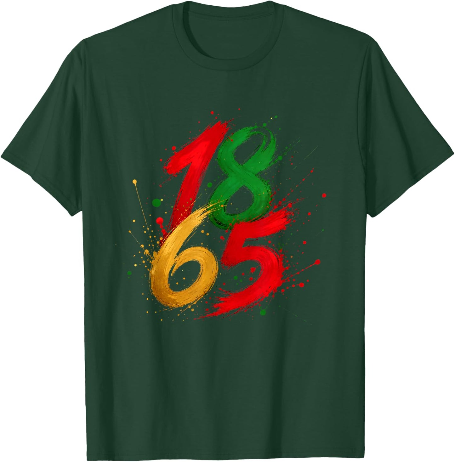 Juneteenth Emancipation Day June 19 1865 Freedom T-Shirt - T-Shirt | Forest