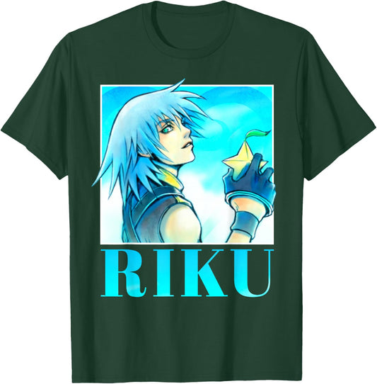 Disney Kingdom Hearts Riku Paopu Fruit Portrait T-Shirt - T-Shirt | Forest