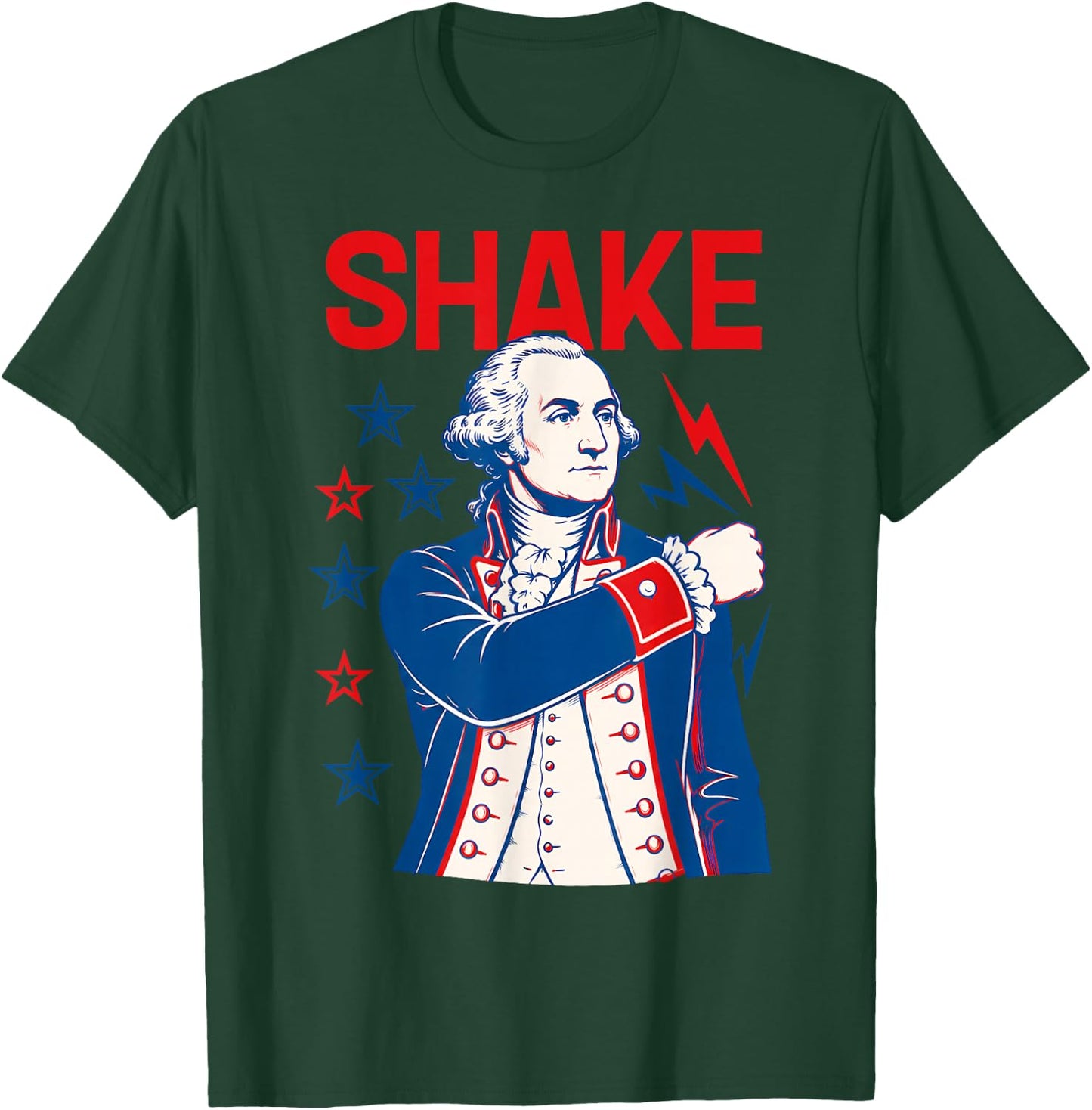 Funny Shake and Bake 4th of July Couple Matching T-Shirt - T-Shirt | Forest