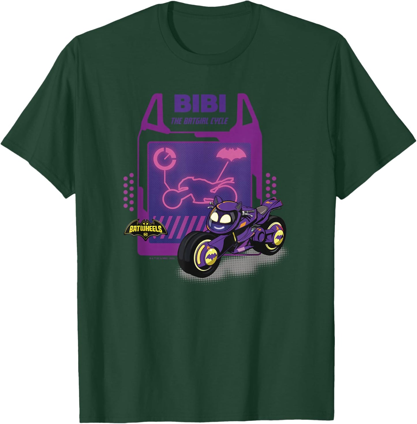 Bibi The Batgirl Cycle T-Shirt - T-Shirt | Forest