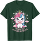 M'Énerve Pas Ça Va Chier Des Paillettes Unicorn Funny , Black, S T-Shirt - T-Shirt | Forest