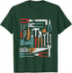 Handwerker Werkzeug Set Mechaniker Heimwerker Schrauber T-Shirt - T-Shirt | Forest