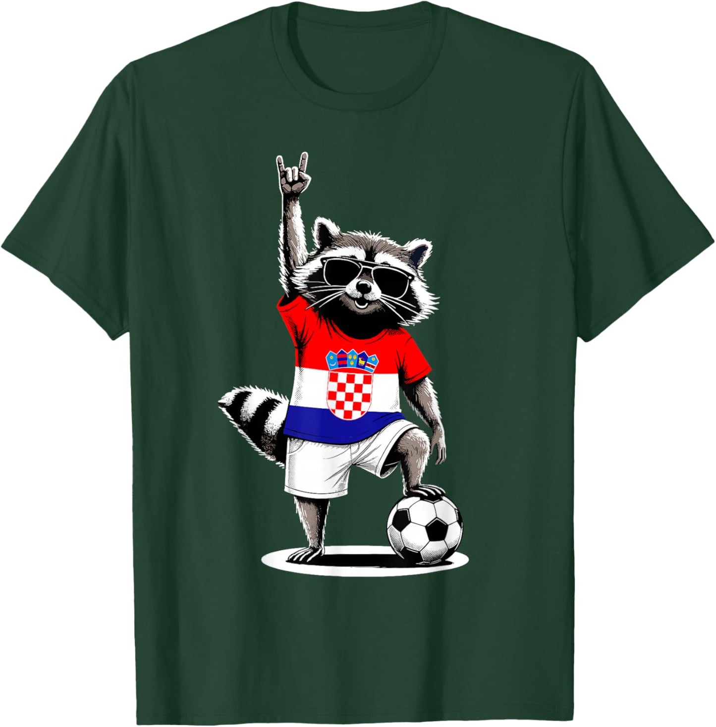 Croatian Flag Men Women Kids Croatia T-Shirt - T-Shirt | Forest