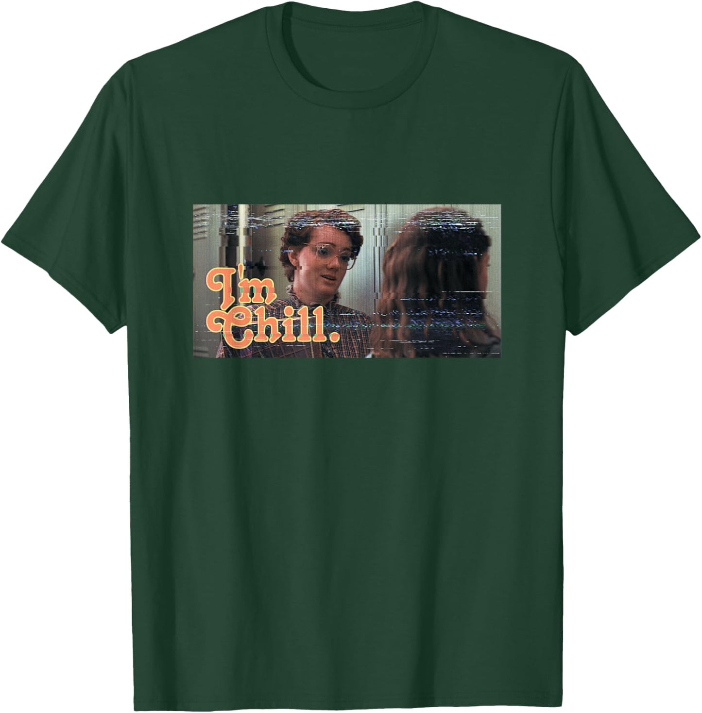 Stranger Things Vintage Barb I'm Chill T-Shirt - T-Shirt | Forest