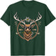 Hirsch Lederhose Trachtenshirt Herren Trachten T-Shirt - T-Shirt | Forest