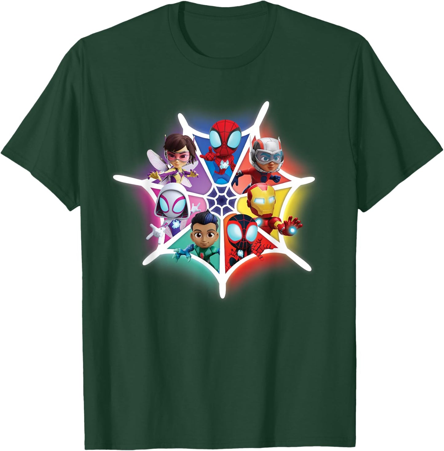 Marvel Spidey and His Amazing Friends Avengers Team-Up , black T-Shirt - T-Shirt | Forest