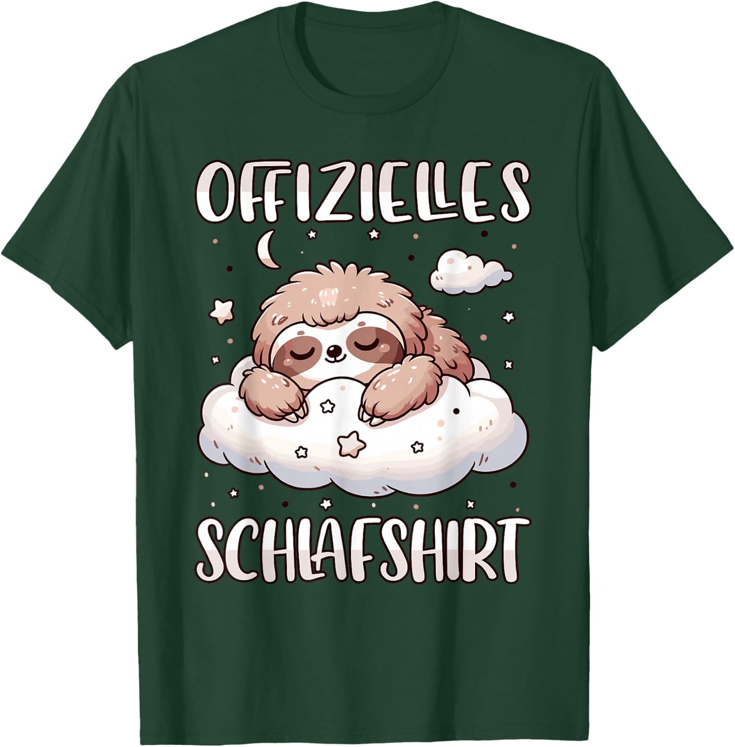 Official Sleep Shirt Sloth Pyjamas Sleep , gray T-Shirt - T-Shirt | Forest