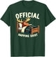 Official Sleepshirt Moose Sleeping Napping T-Shirt - T-Shirt | Forest