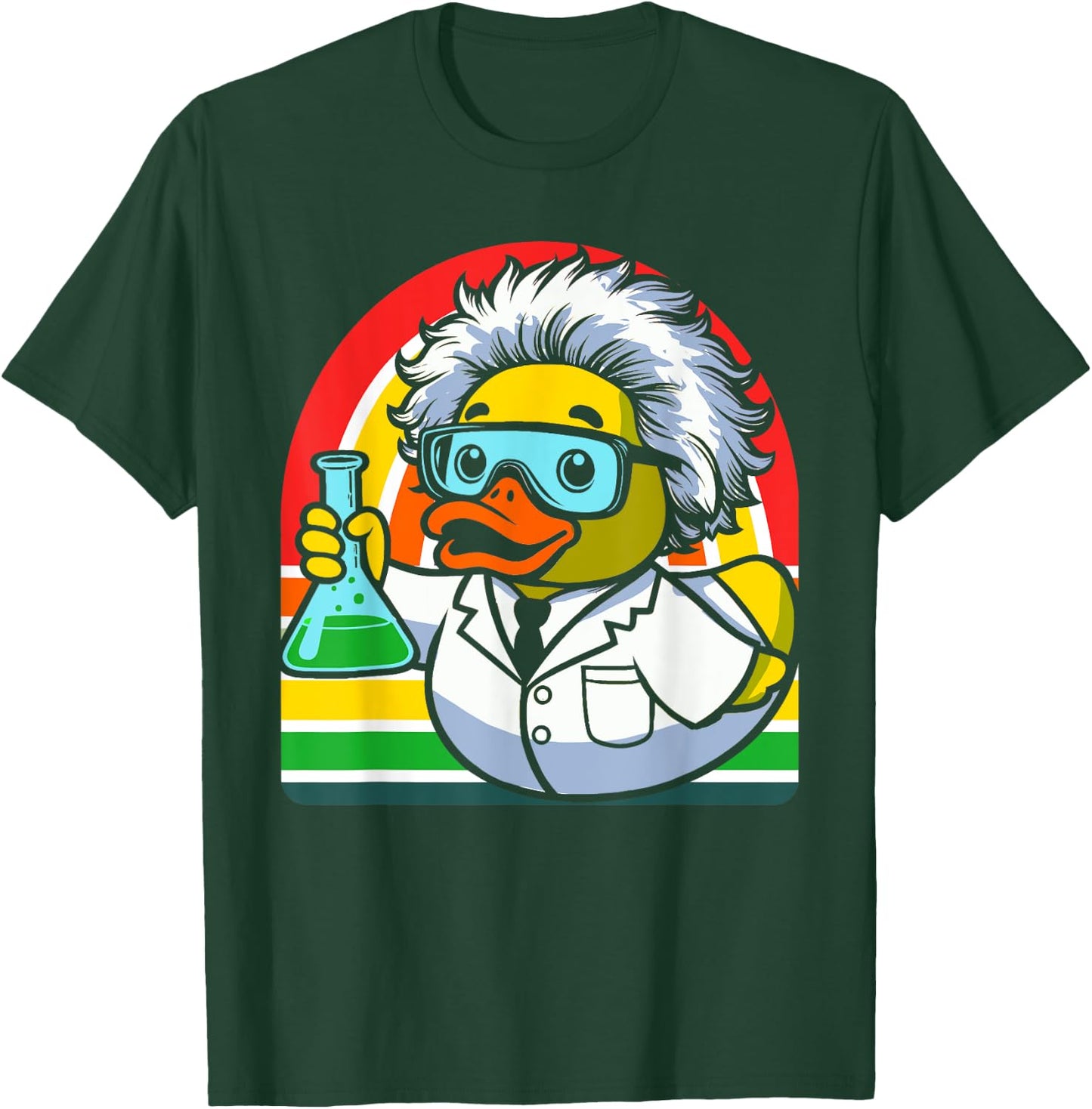 Chemistry Rubber Duck Chemist Duckling T-Shirt - T-Shirt | Forest