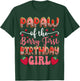 Papaw Of The Berry First Birthday Girl Strawberry Chocolate T-Shirt - T-Shirt | Forest