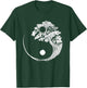Yin Yang Bonsai Tree Japanese Buddhist Zen T-Shirt - T-Shirt | Forest