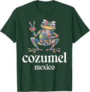 Cozumel Mexico Cancun Souvenir Surf Beach Holiday Vacation T-Shirt - T-Shirt | Forest