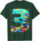 3rd Birthday Party 3 Year Old Sea Fish Aquarium Birthday Boy T-Shirt - T-Shirt | Forest