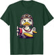 Funny Duck Pilot Cute Duck In Airplane Aviation Humor , Black, S T-Shirt - T-Shirt | Forest
