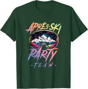 Apres Ski Party Team 2026 | Colorful T-Shirt - T-Shirt | Forest