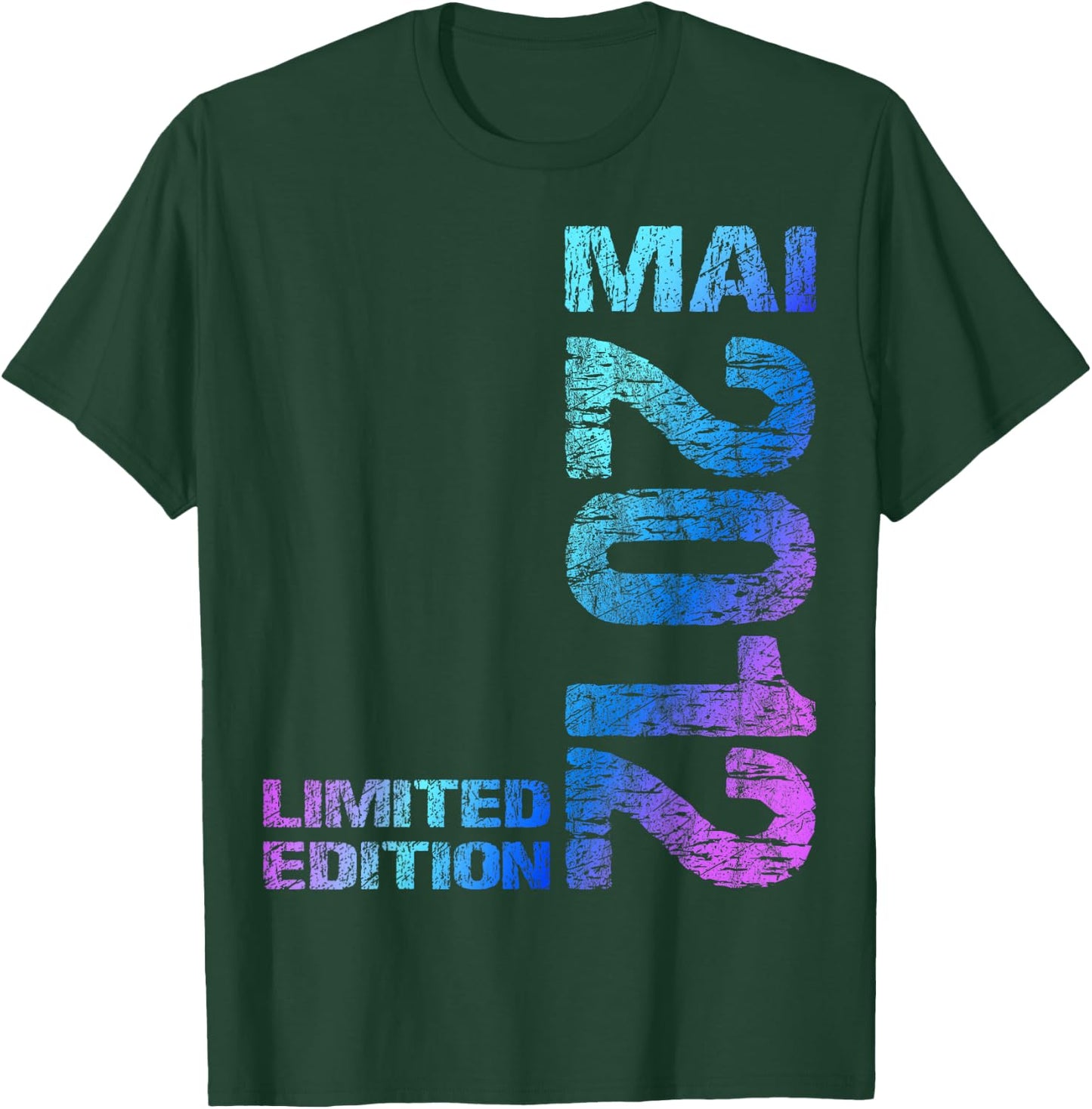 Mai 2012 Junge Mädchen 14. Geburtstag Limited Edition 14 T-Shirt - T-Shirt | Forest