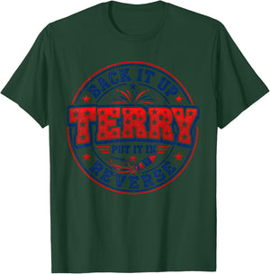 Funny 4th of July Back Up Terry Put It in Reverse Firework T-Shirt - T-Shirt | Forest