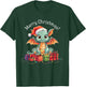 Dragon Christmas Sweater Dragon Fairy Lights cute funny T-Shirt - T-Shirt | Forest