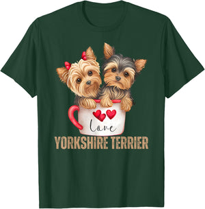 Yorkshire Terrier Dog Lover Gifts Shirt Yorkie T-Shirt - T-Shirt | Forest
