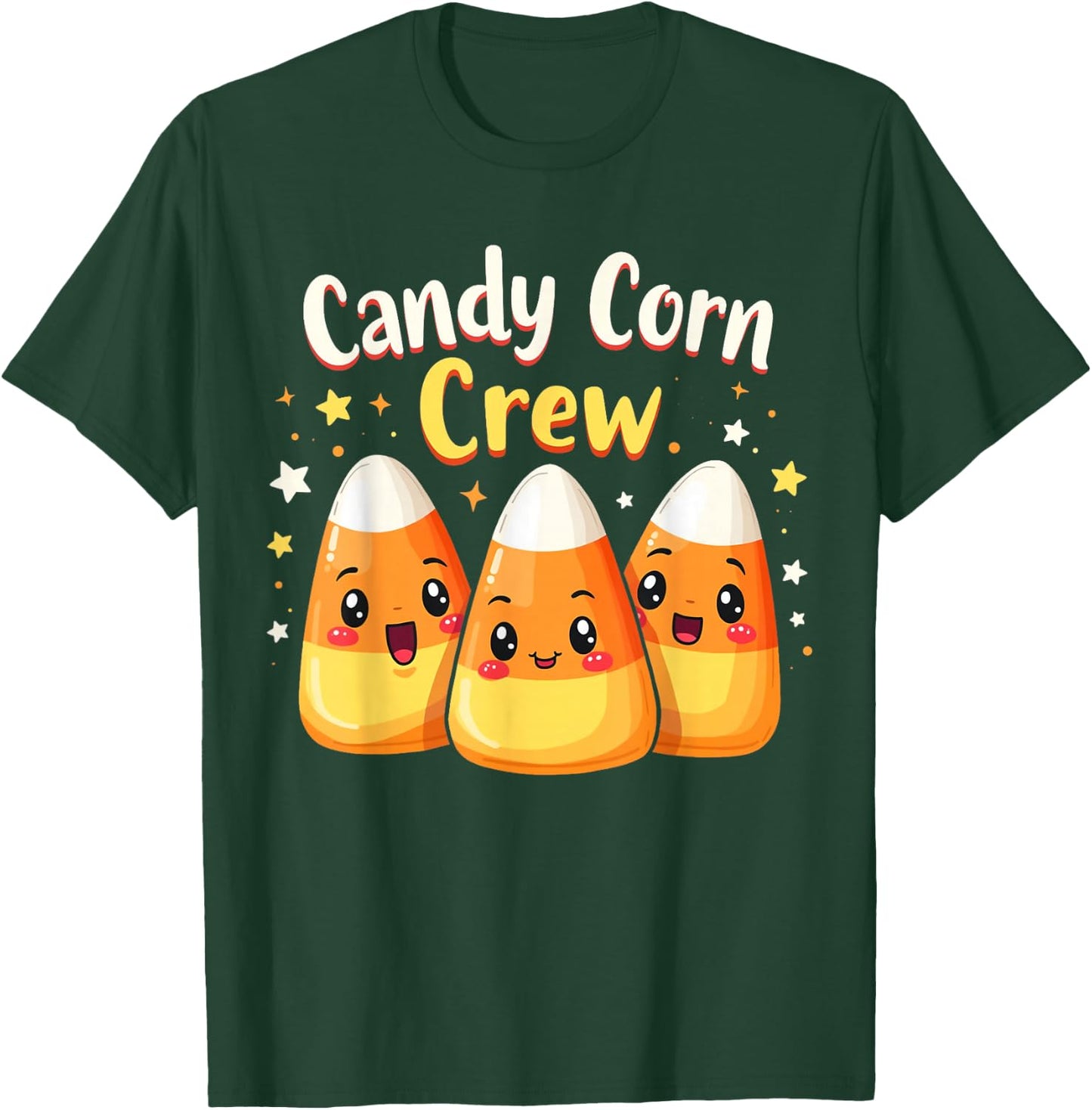candy corn crew Costume Men Women Friends T-Shirt - T-Shirt | Forest