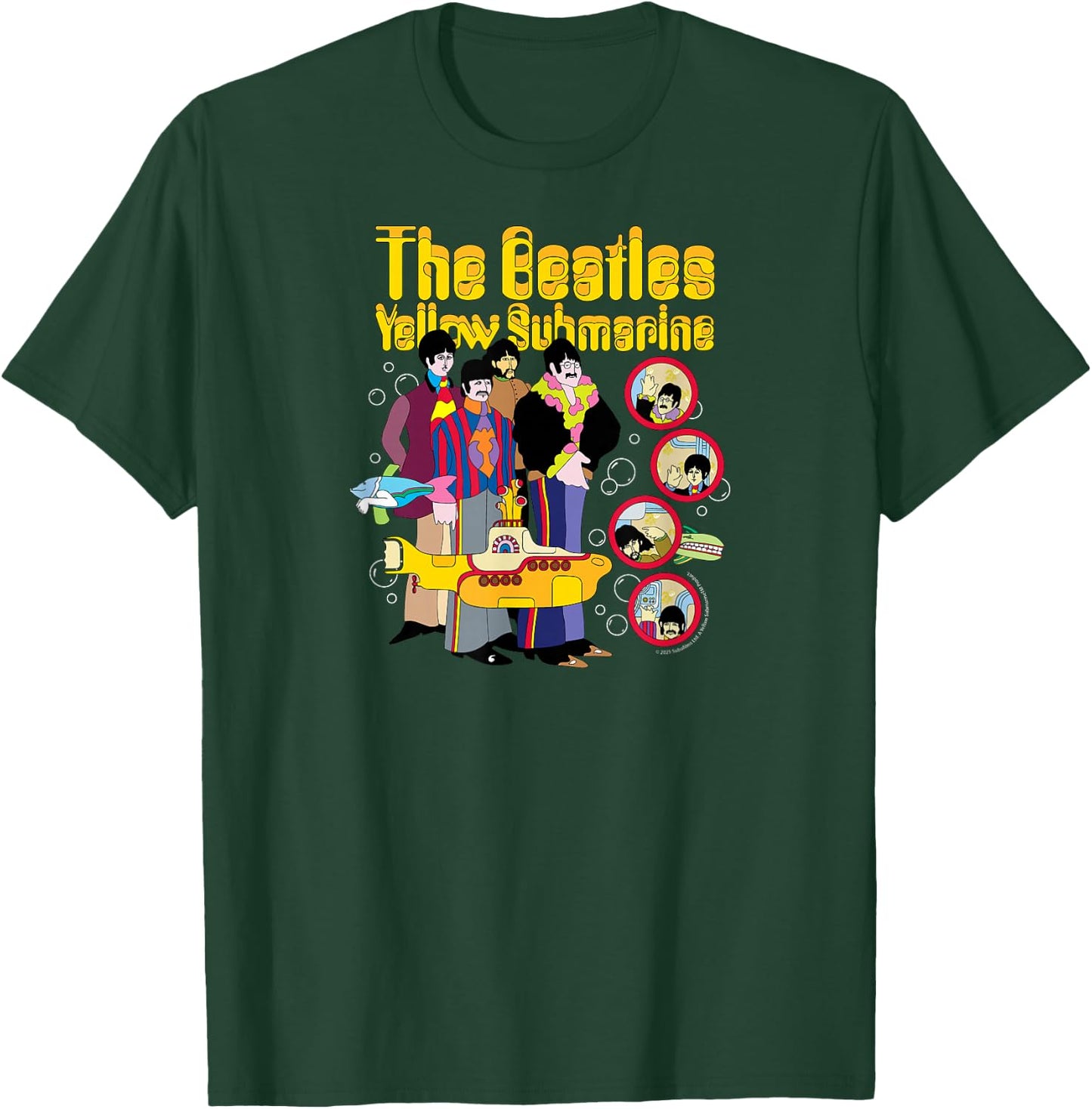 The Beatles - Yellow Submarine Adventure T-Shirt - T-Shirt | Forest