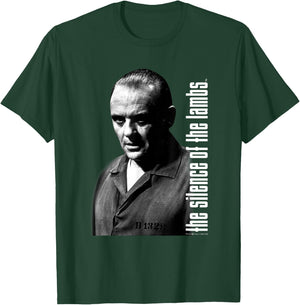 The Silence of the Lambs Hannibal Lecter Shaded Bust T-Shirt - T-Shirt | Forest