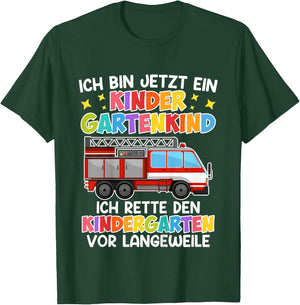 Ich bin jetzt ein Kindergartenkind Einschulung Kindergarten T-Shirt - T-Shirt | Forest