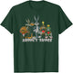 Looney Tunes Group Shot Distressed Line Up T-Shirt - T-Shirt | Forest