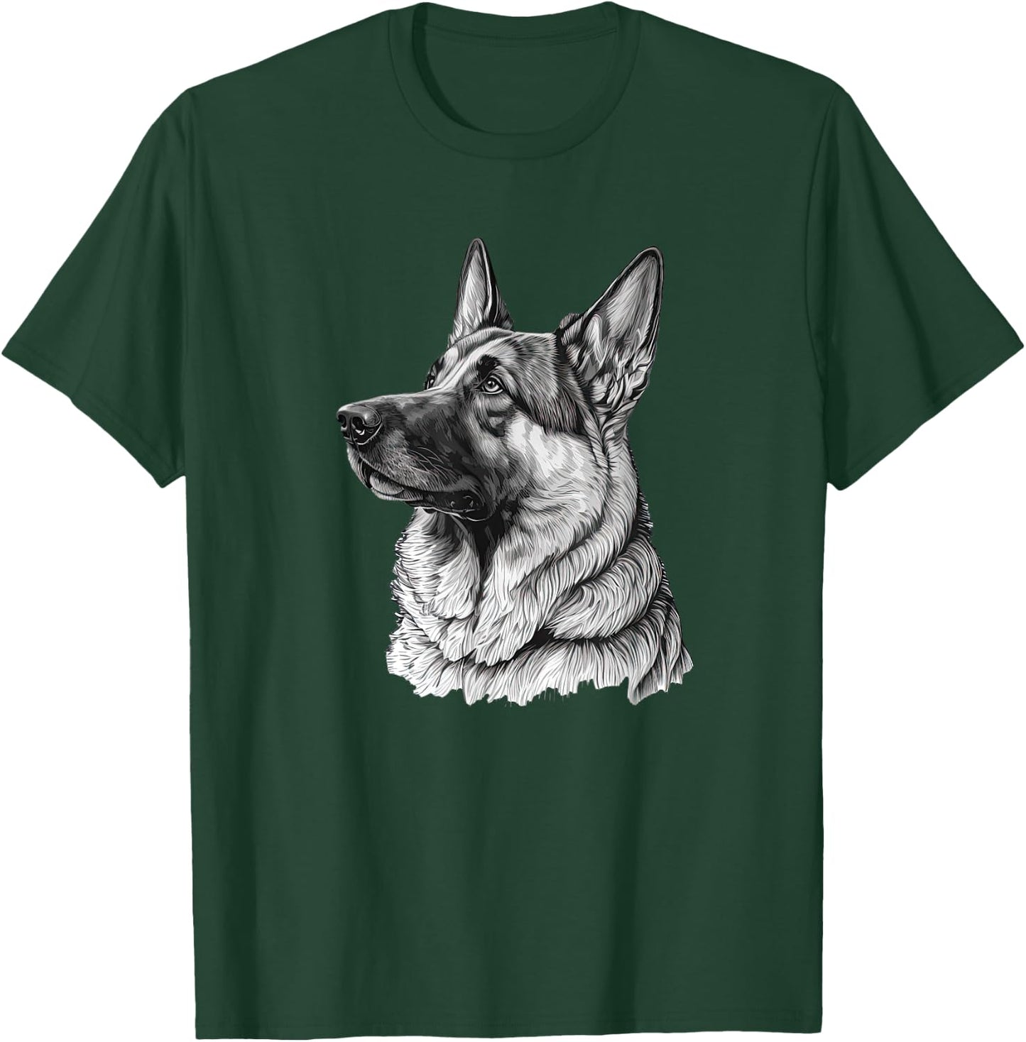 Funny German shepherd Dog T-Shirt - T-Shirt | Forest