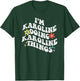 Retro Groovy Im KAROLINE Doing KAROLINE Things Funny T-Shirt - T-Shirt | Forest