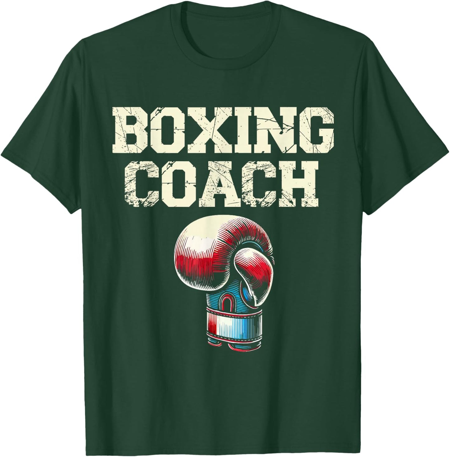 Boxing Day Love Boxing Training Coach Fighter T-Shirt - T-Shirt | Forest